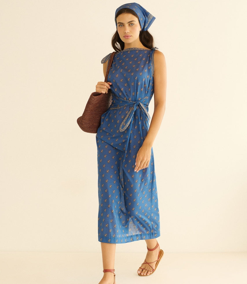 AMORETTE DRESS -- EARTHA PAISLEY