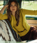 CAMERON CASHMERE CARDIGAN -- ANTIQUE MOSS