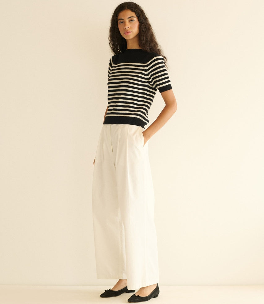 VIDETTE SWEATER -- MARCEAU STRIPE