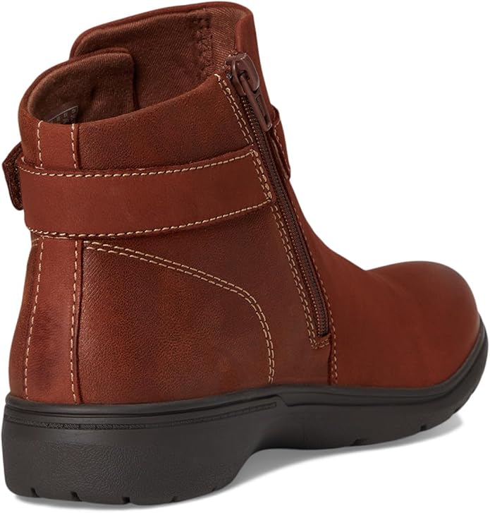 British Tan Leather Ankle Boots DI81 - Image 2