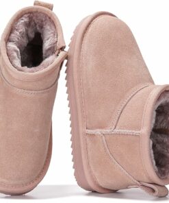 Cozy Pink Girls Boots DI66