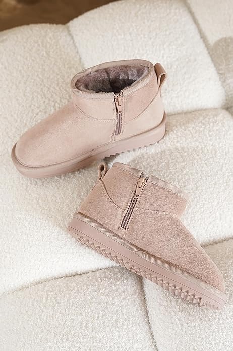Cozy Pink Girls Boots DI66 - Image 2