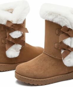 Fashion Brown Snow Boots DI86