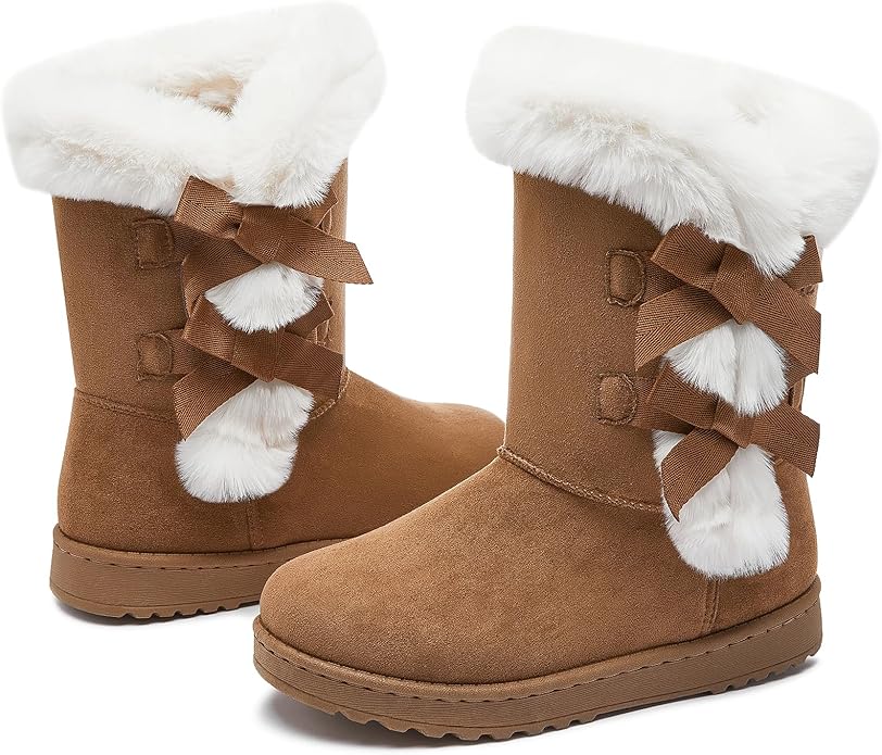 Fashion Brown Snow Boots DI86
