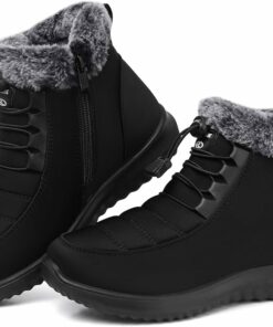 Fur Lined Warm Ankle Boots DI72