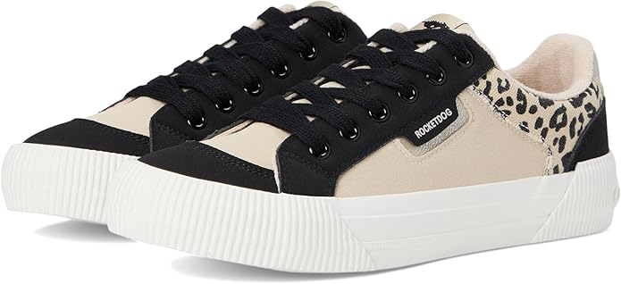 Leon Leopard Plush Foam Sneaker DI92