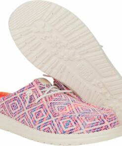 Pink Boho Comfortable Slip-On DI61