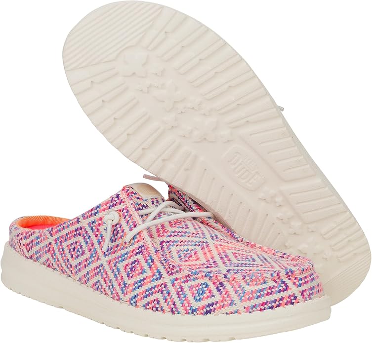 Pink Boho Comfortable Slip-On DI61