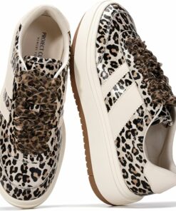Trendy Leopard Plush Foam Sneaker DI93