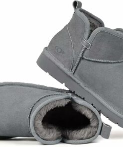 Winter Ankle Genuine Suede Boots DI87