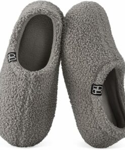 Women's Fuzzy Curly Fur Slip-On DI62