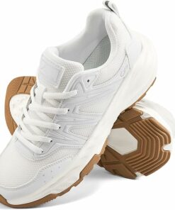 Womens White Walking Shoes DI90